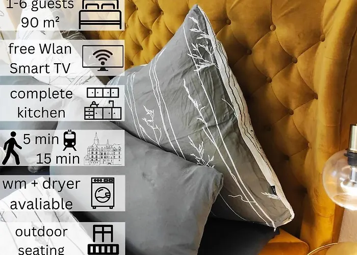 Kunstvoll - Individuelle 4-zimmer Mit Balkon In *