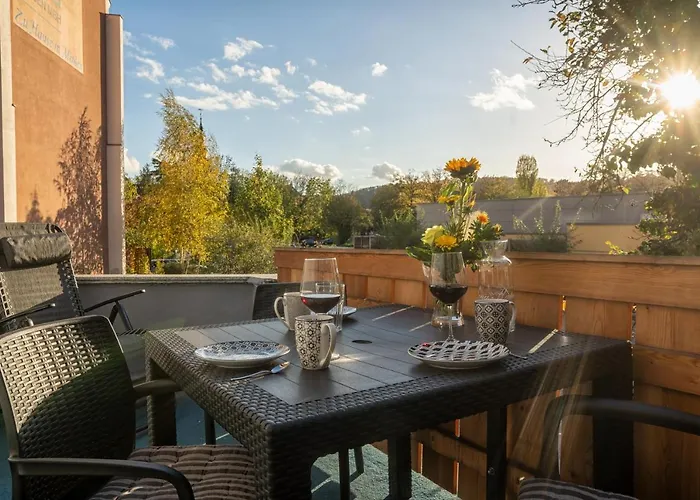 公寓 Kunstvoll - Individuelle 4-zimmer Mit Balkon In Meißen